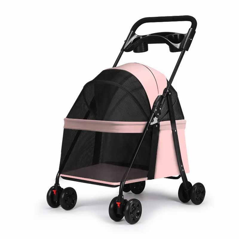 Dachshund Adventure Stroller™ | Premium Foldable Pet Stroller for Comfortable Walks & Travel