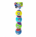 4-Pack Squeaky Tennis Balls for Dachshunds – Durable Bounce Toys for Fetch, Chewing & Training