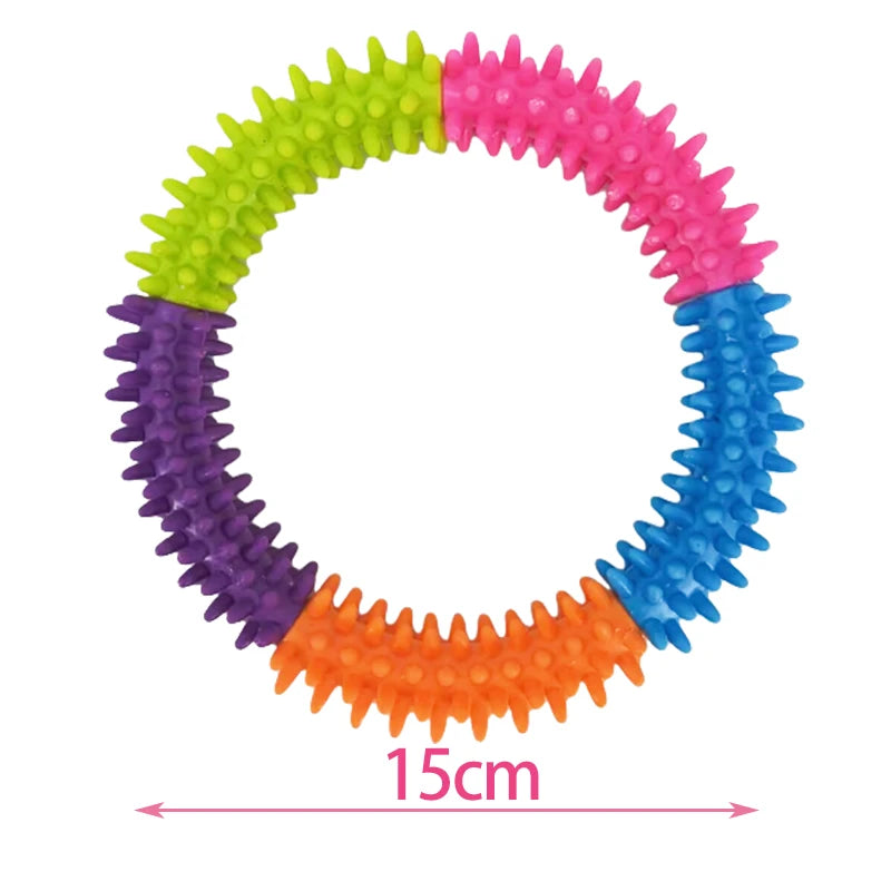 Dachshund Chew Ring Toy – Interactive Flying Disc & Dental Cleaning Toy for Happy Sausage Dogs