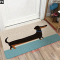 Dachshund Welcome Doormat™ | Non-Slip Absorbent Entrance Rug for Home Decor