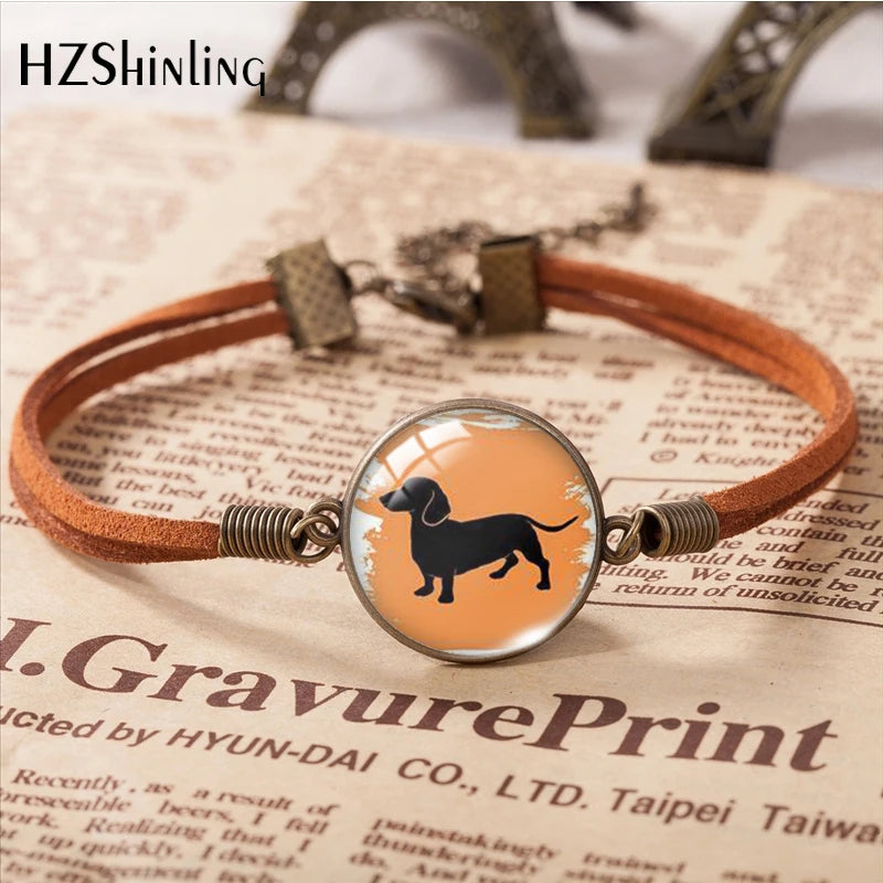 Doxie Charm™ Bracelet | Elegant Dachshund Bracelet for Dog Lovers