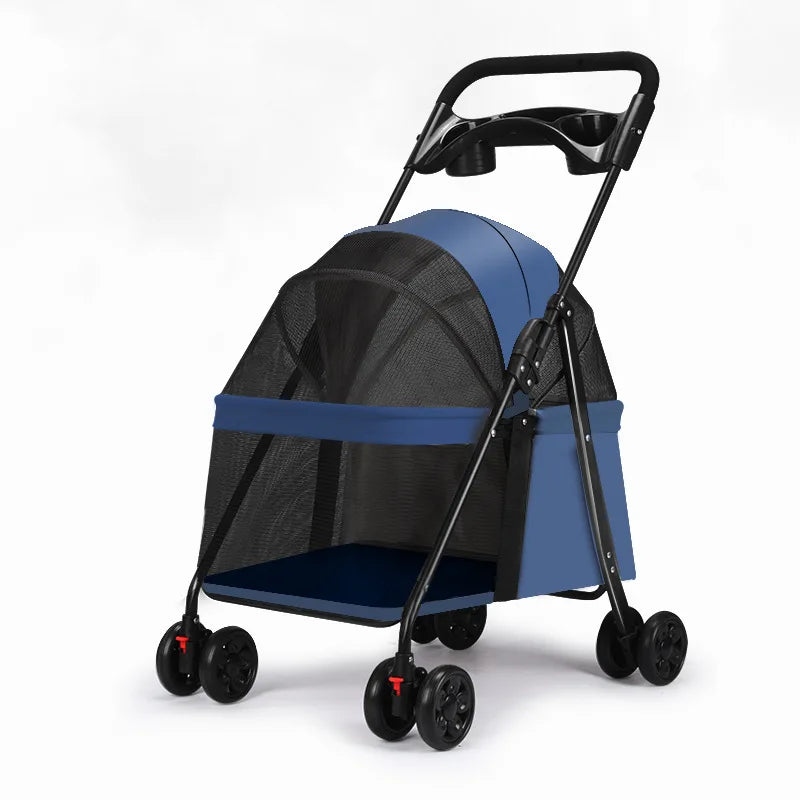 Dachshund Adventure Stroller™ | Premium Foldable Pet Stroller for Comfortable Walks & Travel