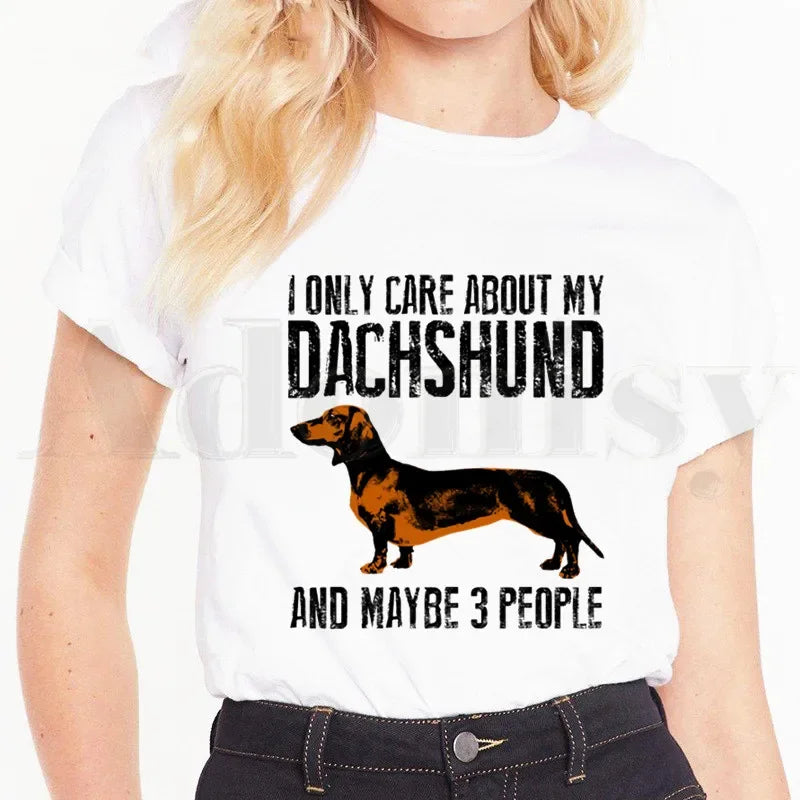 Life Is Better With A Dachshund™ Women's T-Shirt – Soft Casual Tee for Dachshund Lovers