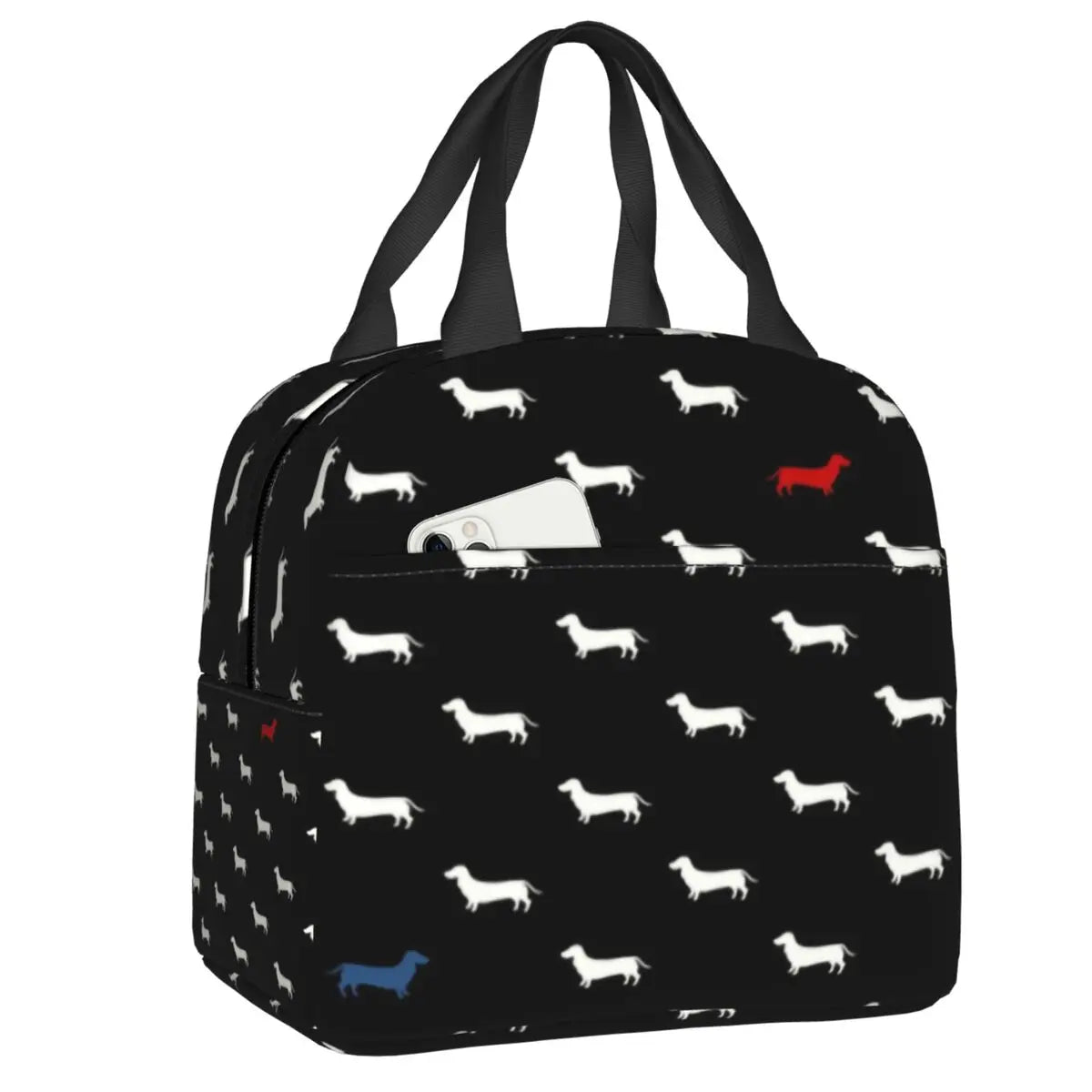 DoxieLunch™ Insulated Lunch Tote – The Perfect Lunch Bag for Dachshund Lovers