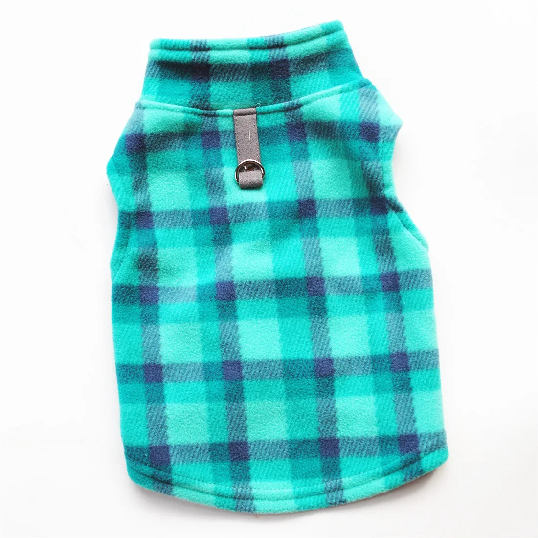 Dachshund Adventure Hoodie™ | Premium Plaid Fleece Hoodie with D-Ring for Stylish Everyday Walks