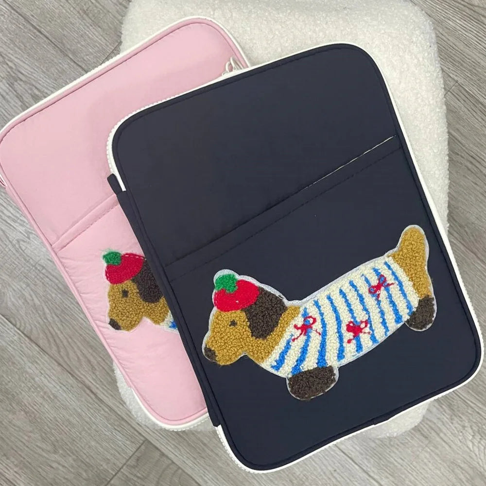 Dachshund Lover™ Tablet Sleeve – Premium Sausage Dog iPad & Laptop Case for Everyday Adventures