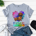 Dachshund Mom Oversized T-Shirt – Soft & Comfortable Tee for Proud Dachshund Lovers