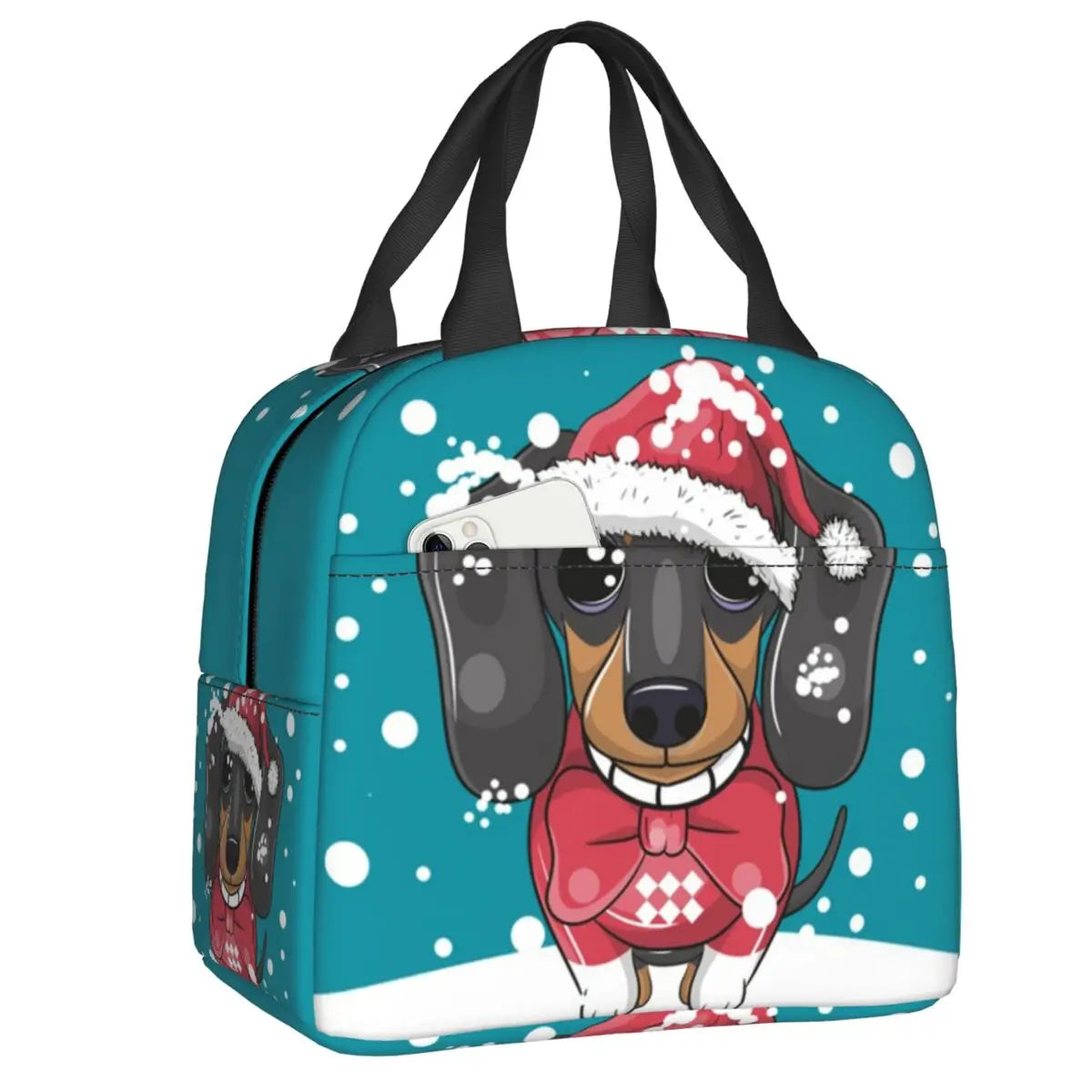 DoxieLunch™ Insulated Lunch Tote – The Perfect Lunch Bag for Dachshund Lovers