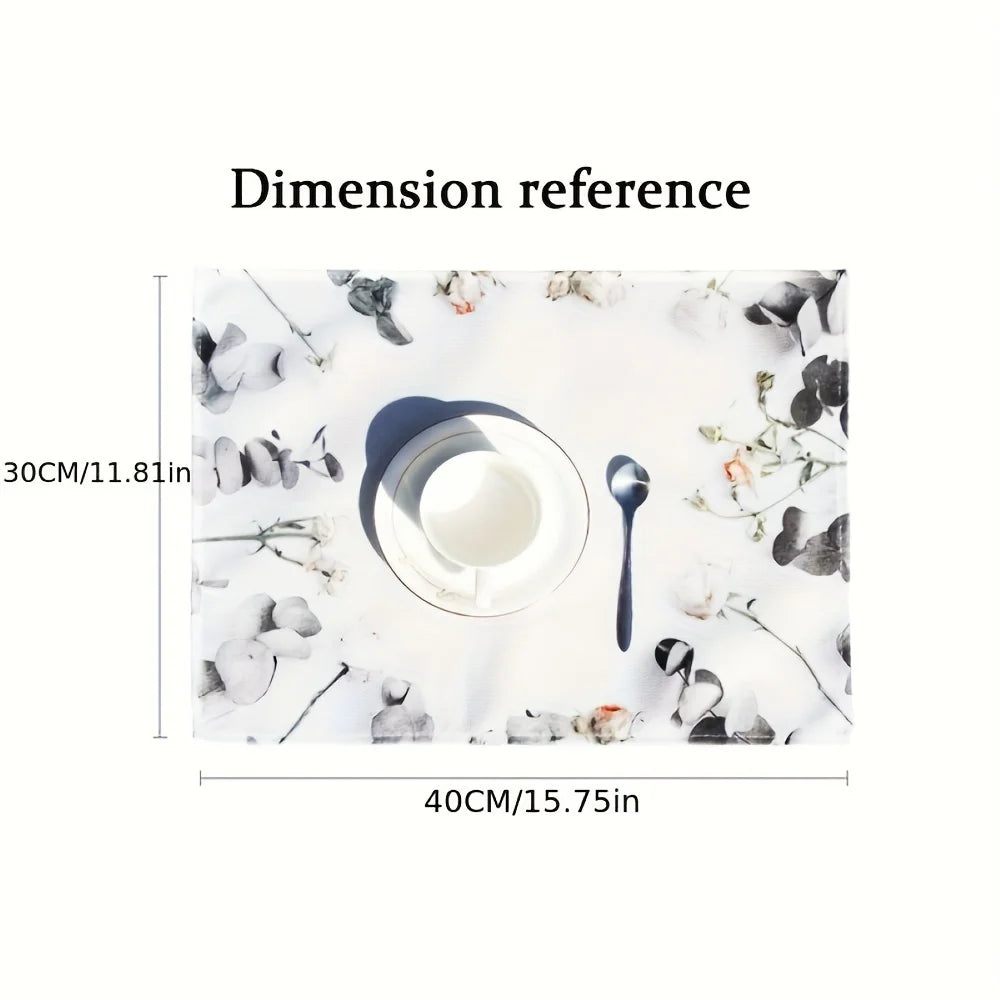 Dachshund Love Linen Placemat – Elegant Table Mat for Dog Lovers & Cozy Home Dining