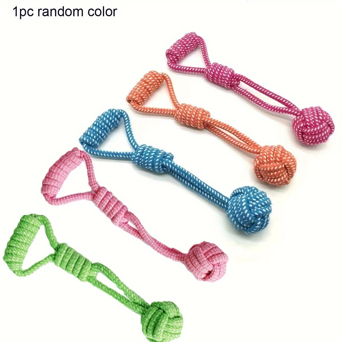 Rope Ball Tug Toy for Dachshunds – Durable Chew & Tug Toy for Interactive Play and Healthy Teeth