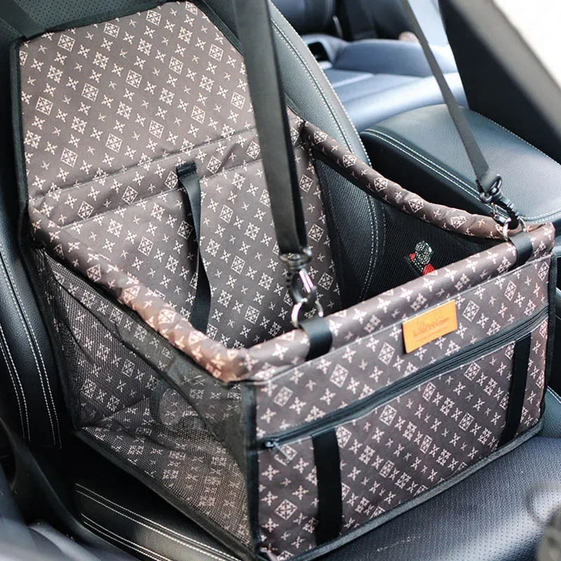 Premium Travel Organizer for Dachshunds | Waterproof Car Seat Storage Bag & Protective Mat