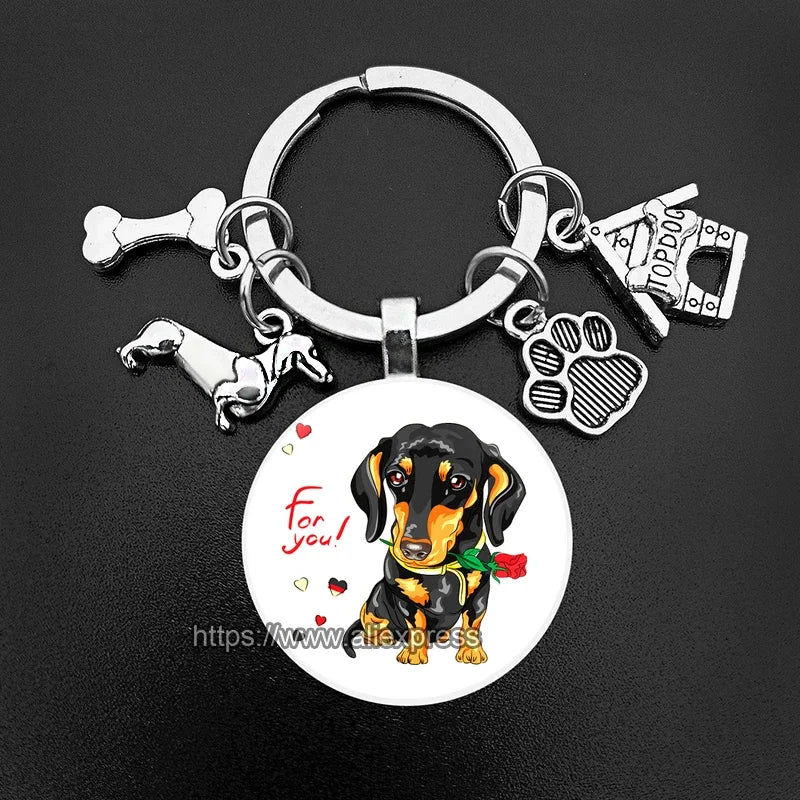 I Love My Dachshund™ Keychain – The Perfect Everyday Gift for Sausage Dog Lovers
