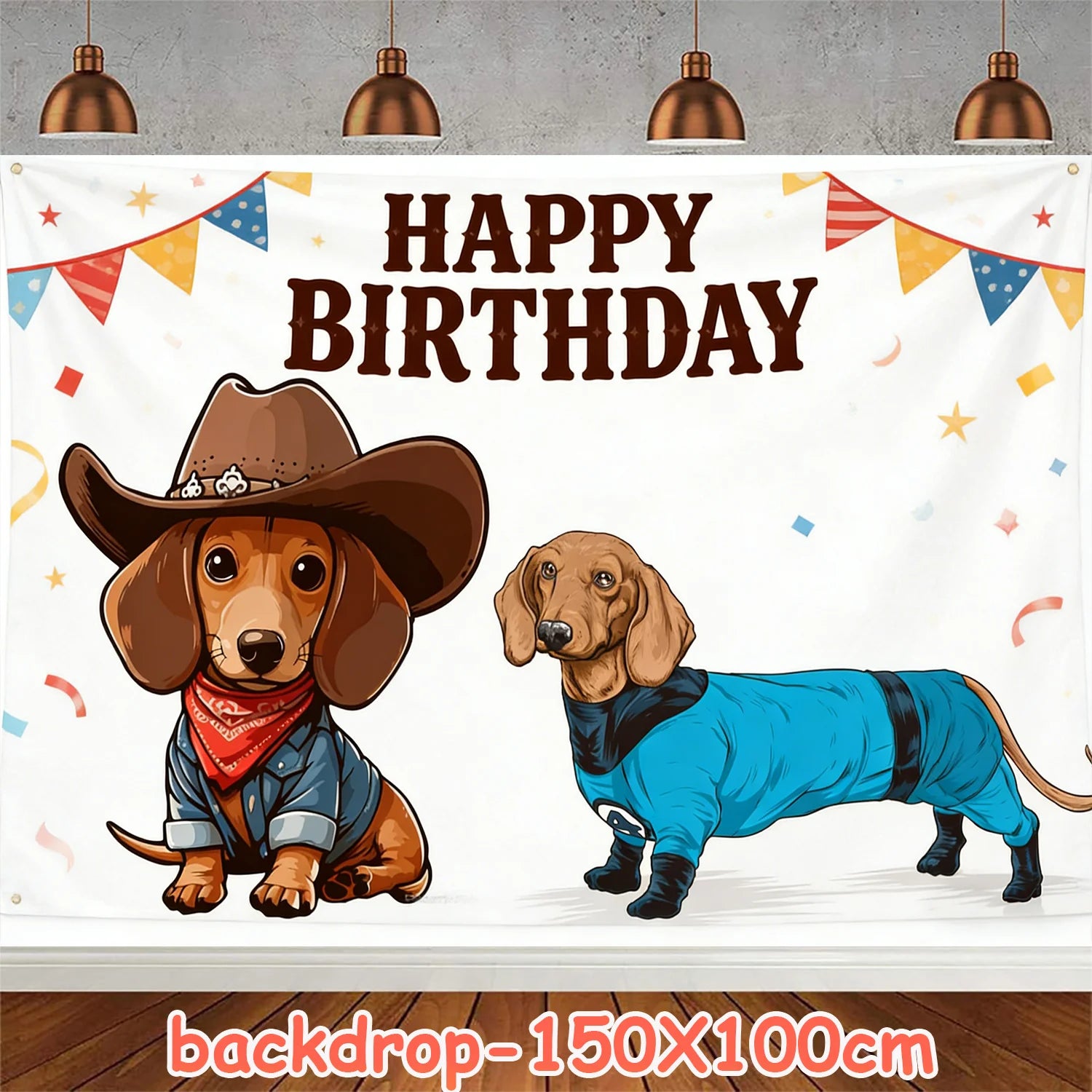 Ultimate Dachshund Birthday Party Kit – Balloons, Cake Toppers & Decorations for Sausage Dog Lovers
