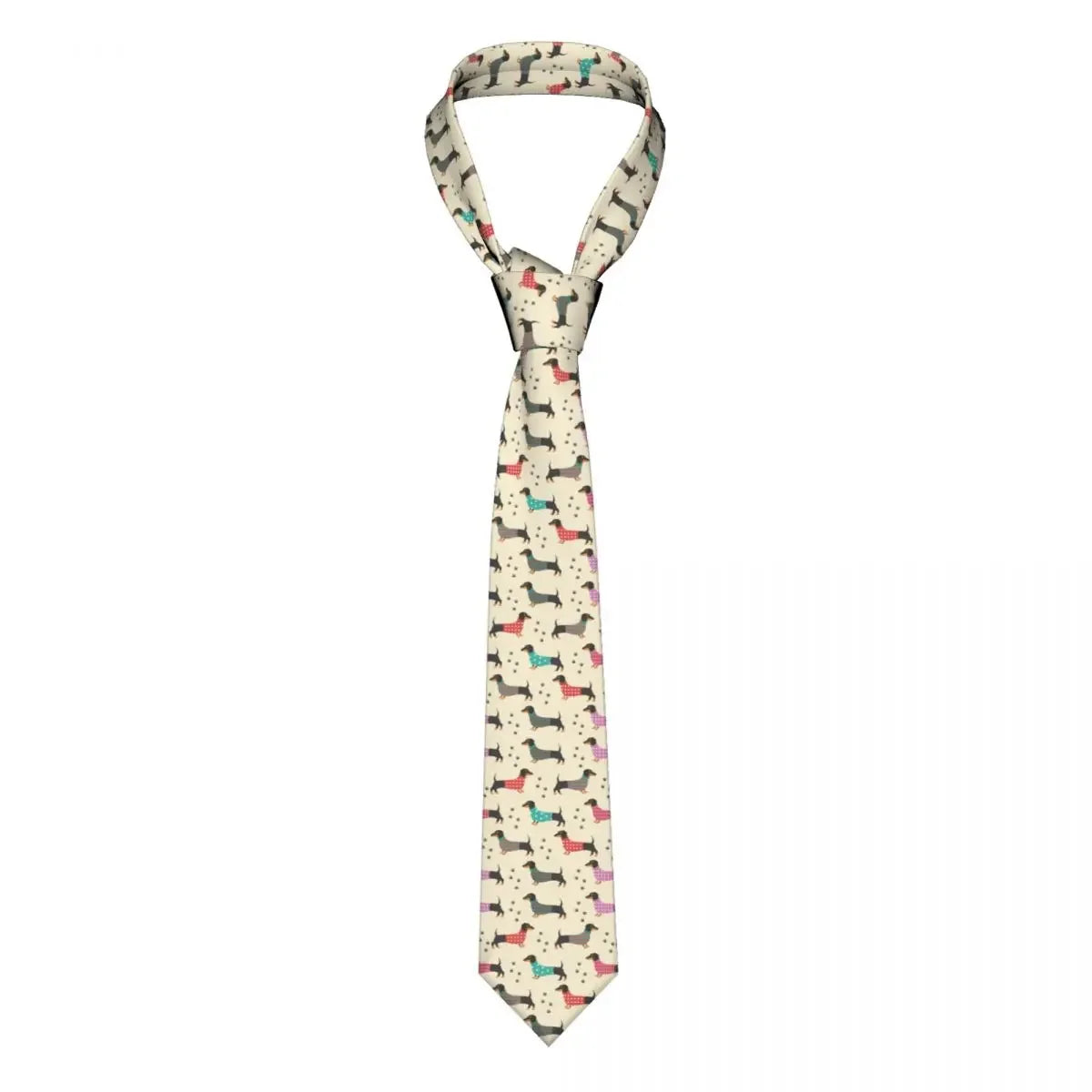 Dachshund Necktie – Elegant Sausage Dog Tie for Business, Weddings & Special Occasions