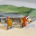 Dachshund Adjustable Ring™ | Cute Sausage Dog Couple & Friendship Jewelry