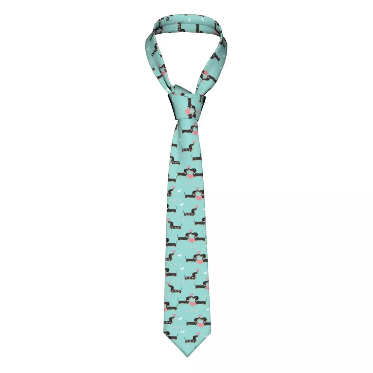 Dachshund Necktie – Elegant Sausage Dog Tie for Business, Weddings & Special Occasions