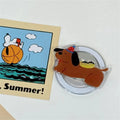 Cute Dachshund MagSafe Phone Grip | Magnetic Phone Stand & Holder for Dog Lovers
