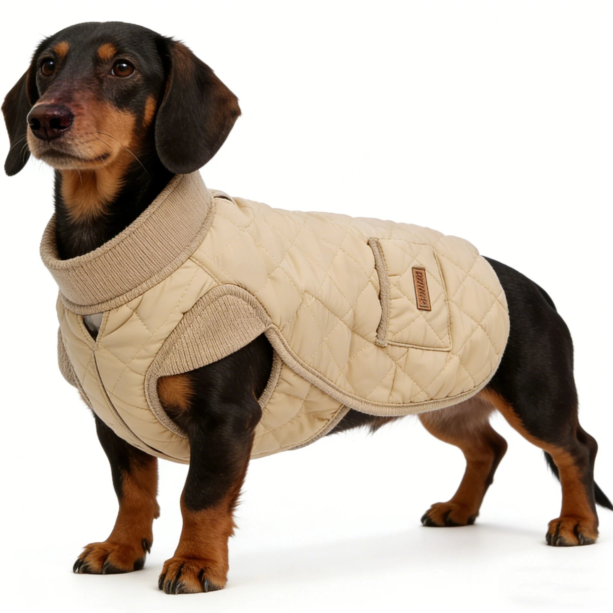 Dachshund WinterShield™ Coat – Waterproof & Windproof Jacket for Cold Weather Walks