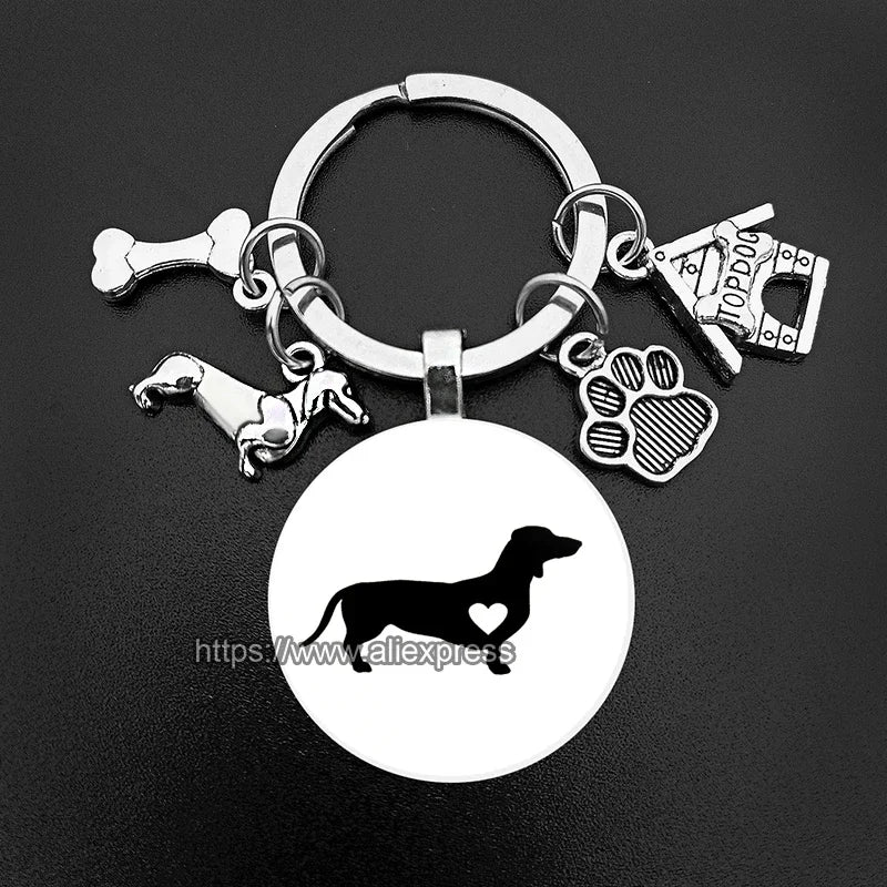 I Love My Dachshund™ Keychain – The Perfect Everyday Gift for Sausage Dog Lovers