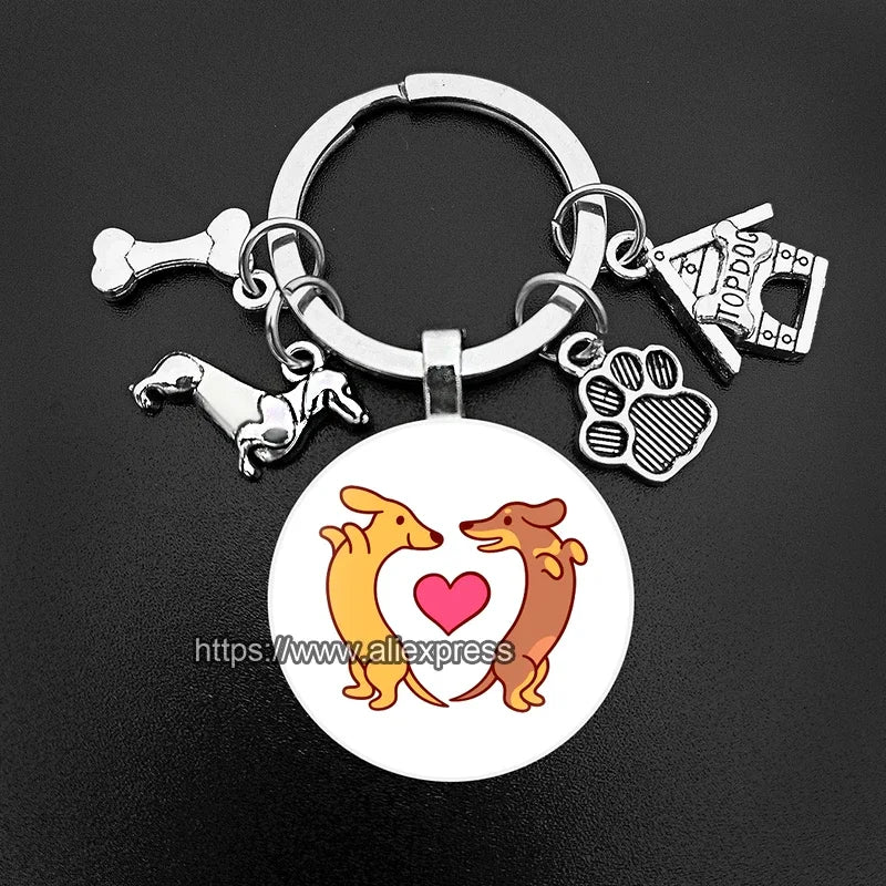I Love My Dachshund™ Keychain – The Perfect Everyday Gift for Sausage Dog Lovers
