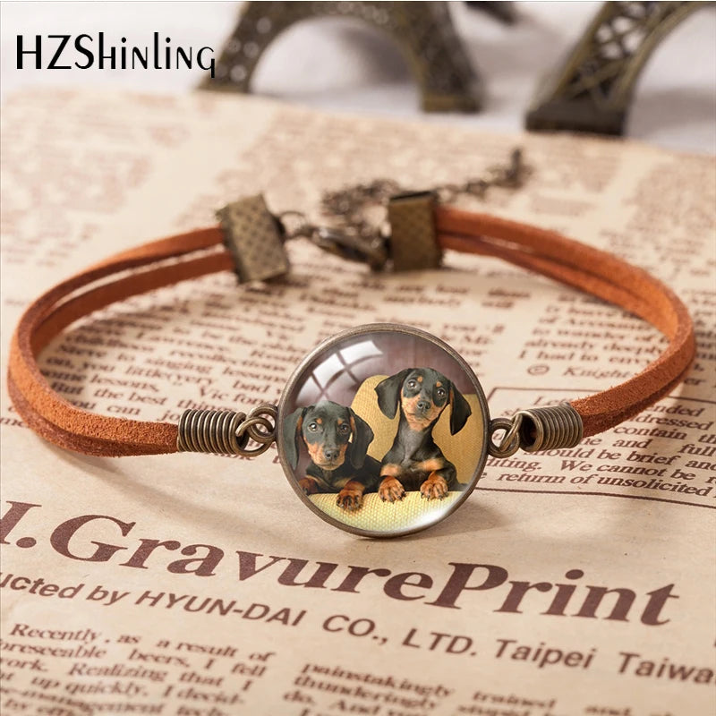 Doxie Charm™ Bracelet | Elegant Dachshund Bracelet for Dog Lovers