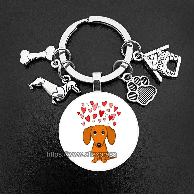 I Love My Dachshund™ Keychain – The Perfect Everyday Gift for Sausage Dog Lovers