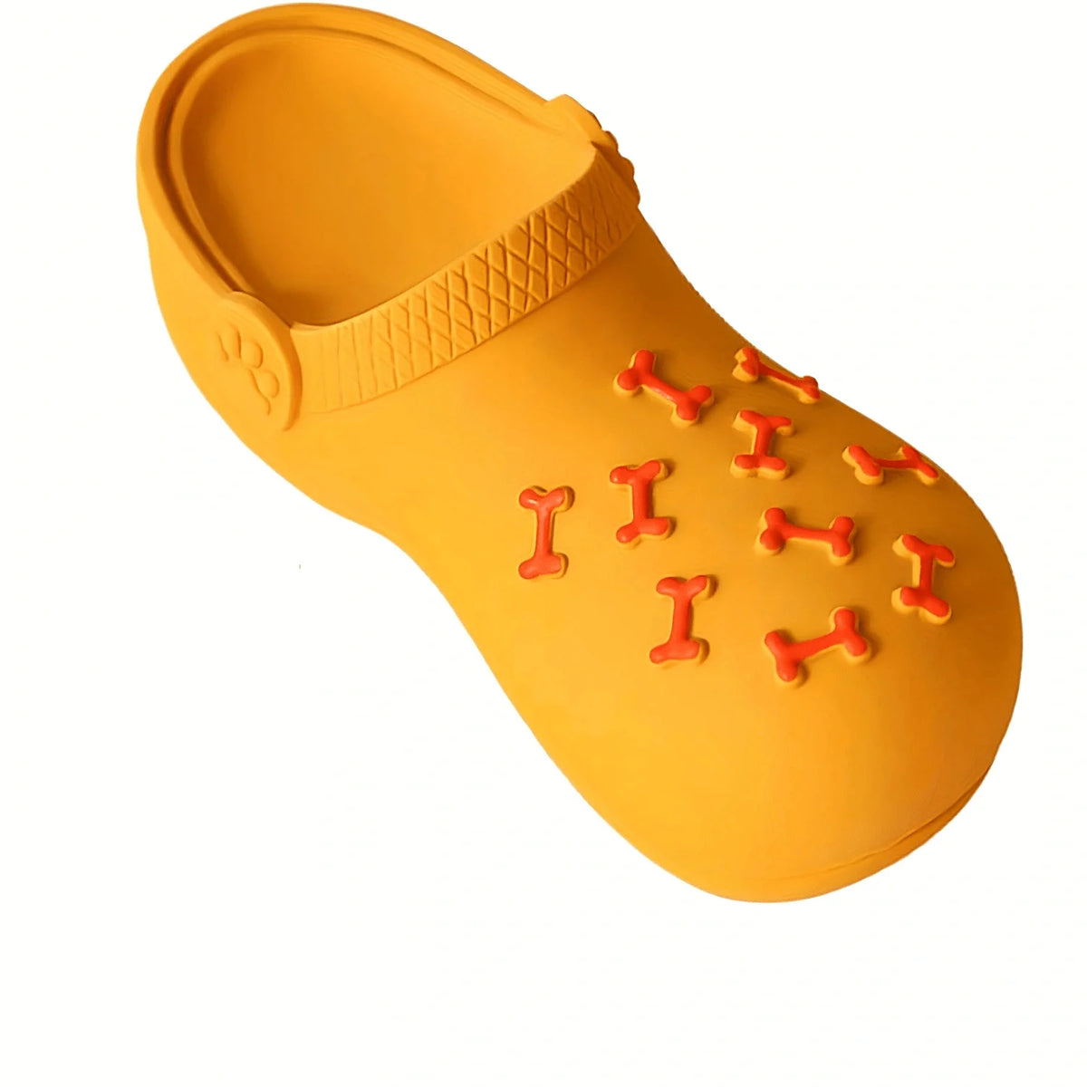 Dachshund Tough Chew Slipper Toy – Durable Rubber Teeth Cleaning Toy for Happy Dogs