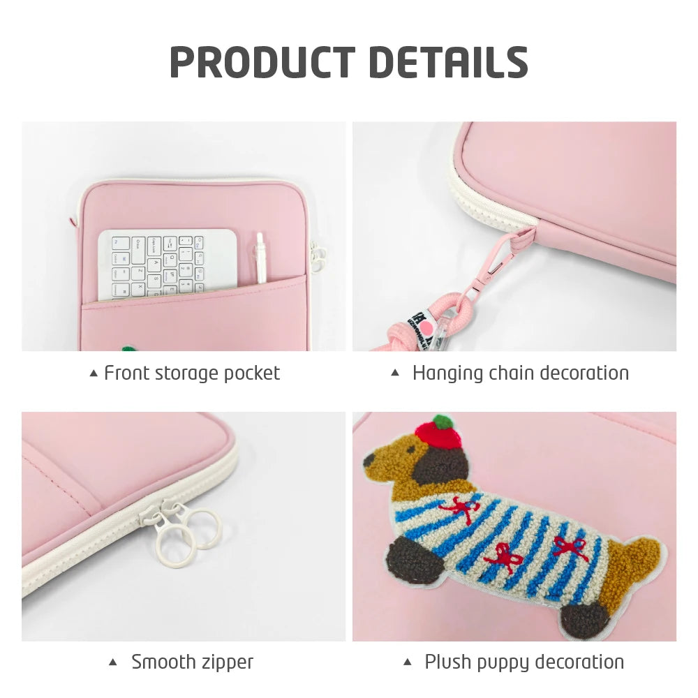 Dachshund Lover™ Tablet Sleeve – Premium Sausage Dog iPad & Laptop Case for Everyday Adventures