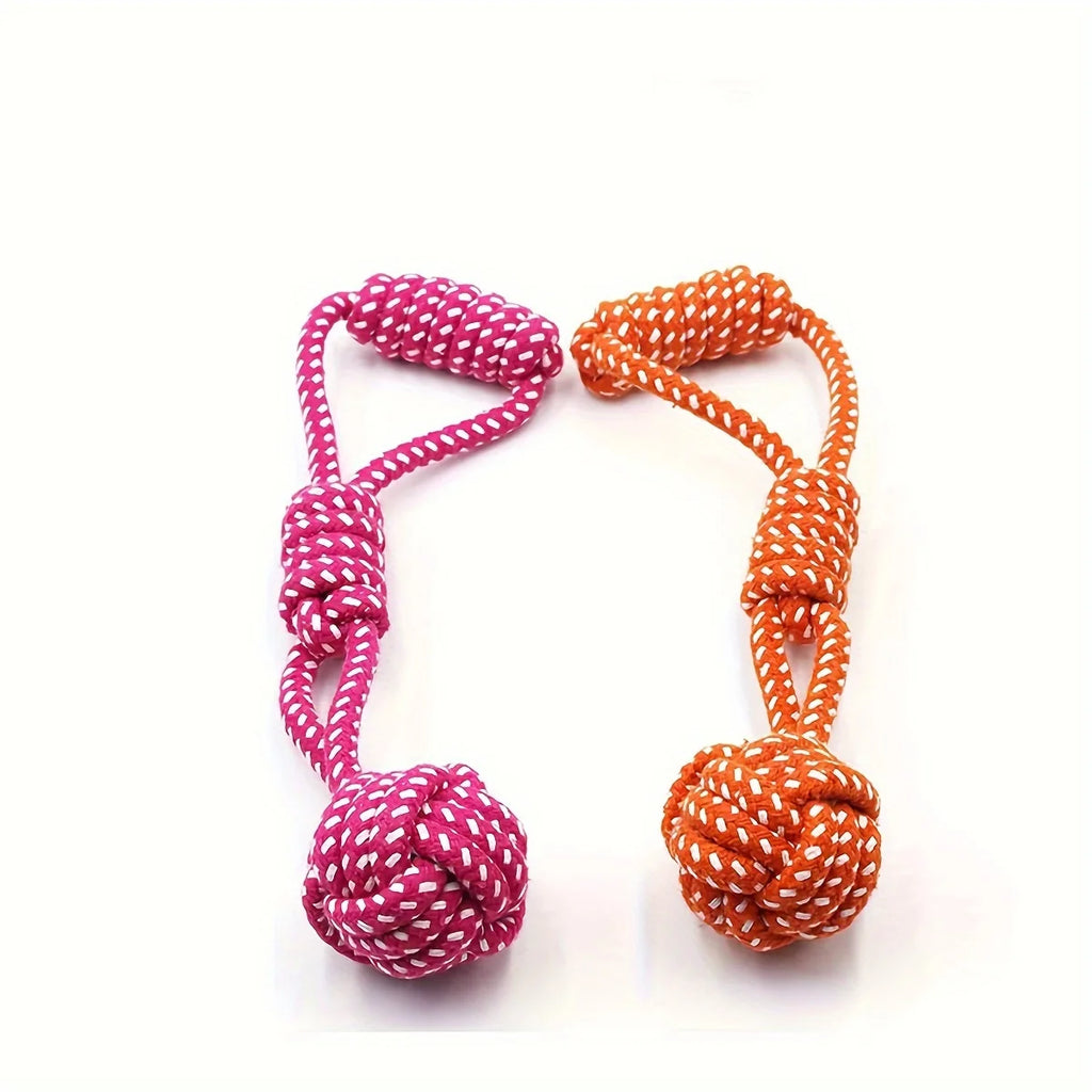 Rope Ball Tug Toy for Dachshunds – Durable Chew & Tug Toy for Interactive Play and Healthy Teeth
