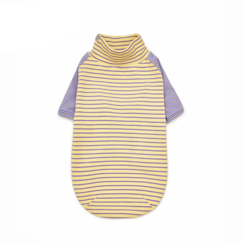 Premium Striped Dachshund Sweater – Warm Cotton Pullover for Sausage Dogs