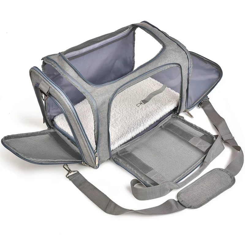 Premium Dachshund Travel Carrier Bag | Airline Approved Soft-Sided Pet Carrier for Small Dogs