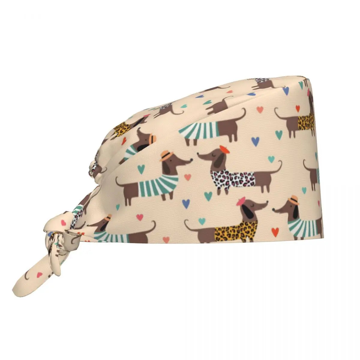 Dachshund Scrub Cap™ | Breathable Surgical & Work Hat for Dog Lovers