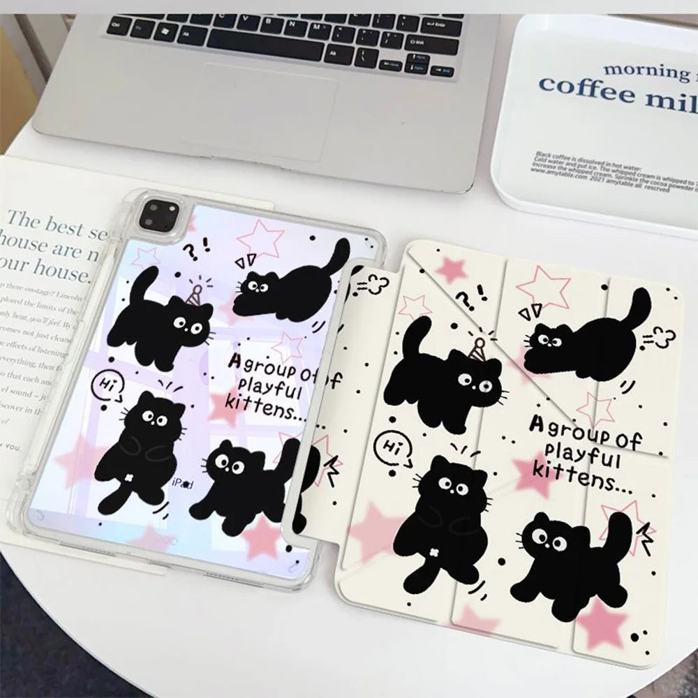 Dachshund iPad Case – Shockproof Protective Cover with Pencil Holder & Stand