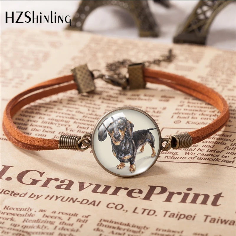 Doxie Charm™ Bracelet | Elegant Dachshund Bracelet for Dog Lovers