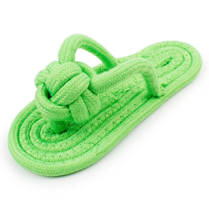 Dachshund Rope Slipper™ | Tough Chew Toy for Healthy Teeth & Endless Play