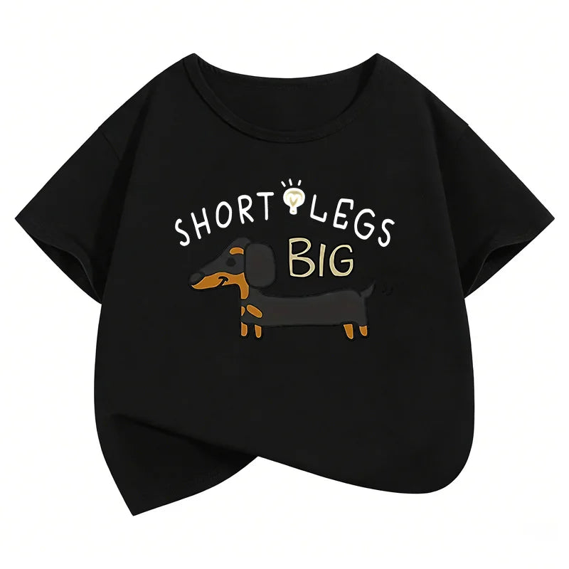 Dachshund Kids T-Shirt™ | Cute Cartoon Dog Tee for Boys & Girls