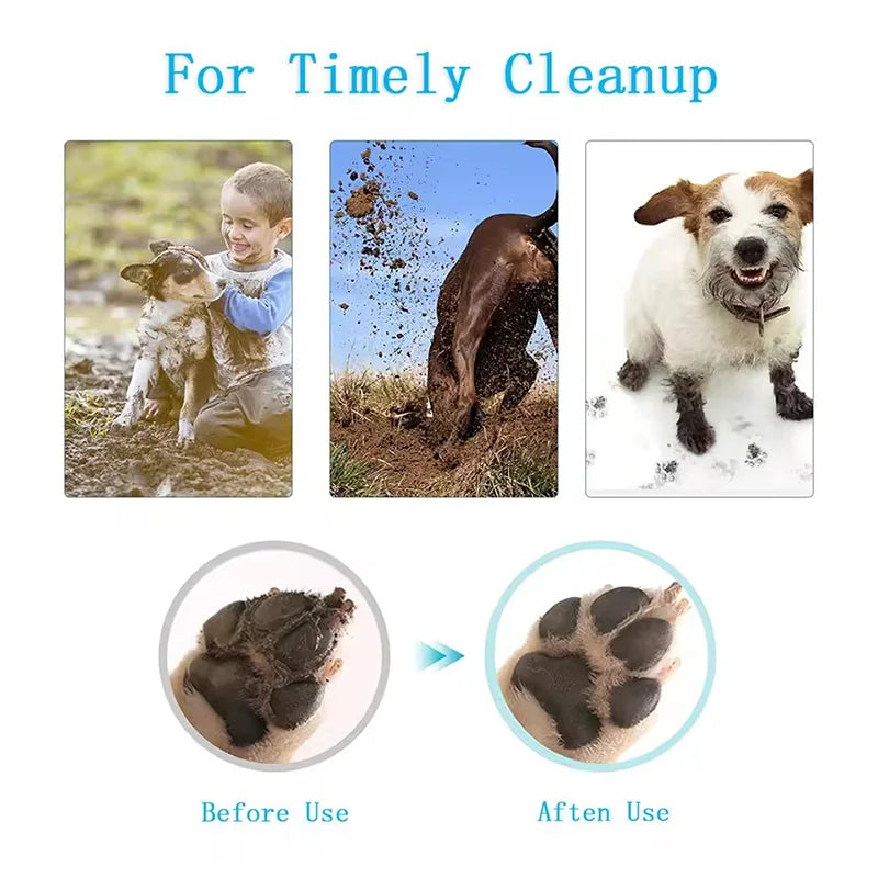 Dachshund Paw Cleaner Cup™ | Clean Paws in Seconds, No Mess at Home