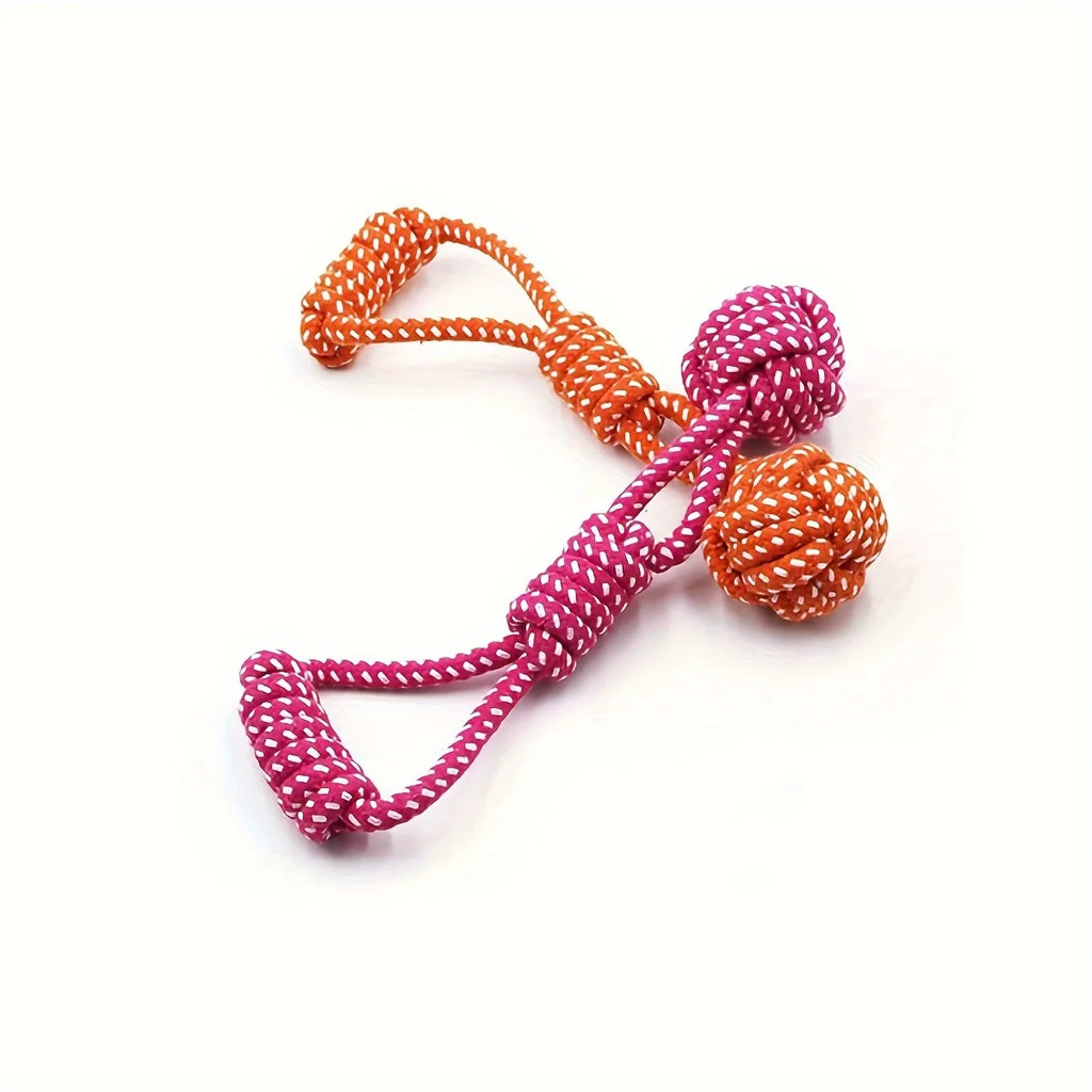 Rope Ball Tug Toy for Dachshunds – Durable Chew & Tug Toy for Interactive Play and Healthy Teeth