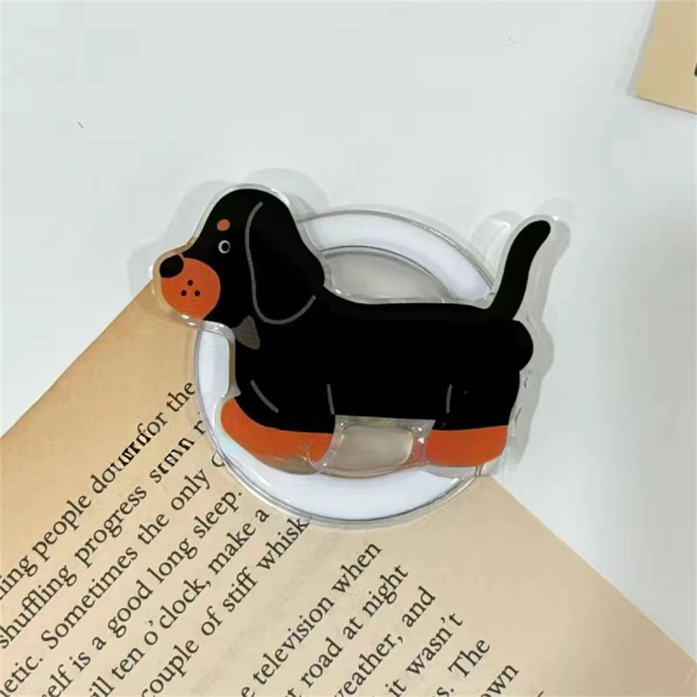 Cute Dachshund MagSafe Phone Grip | Magnetic Phone Stand & Holder for Dog Lovers