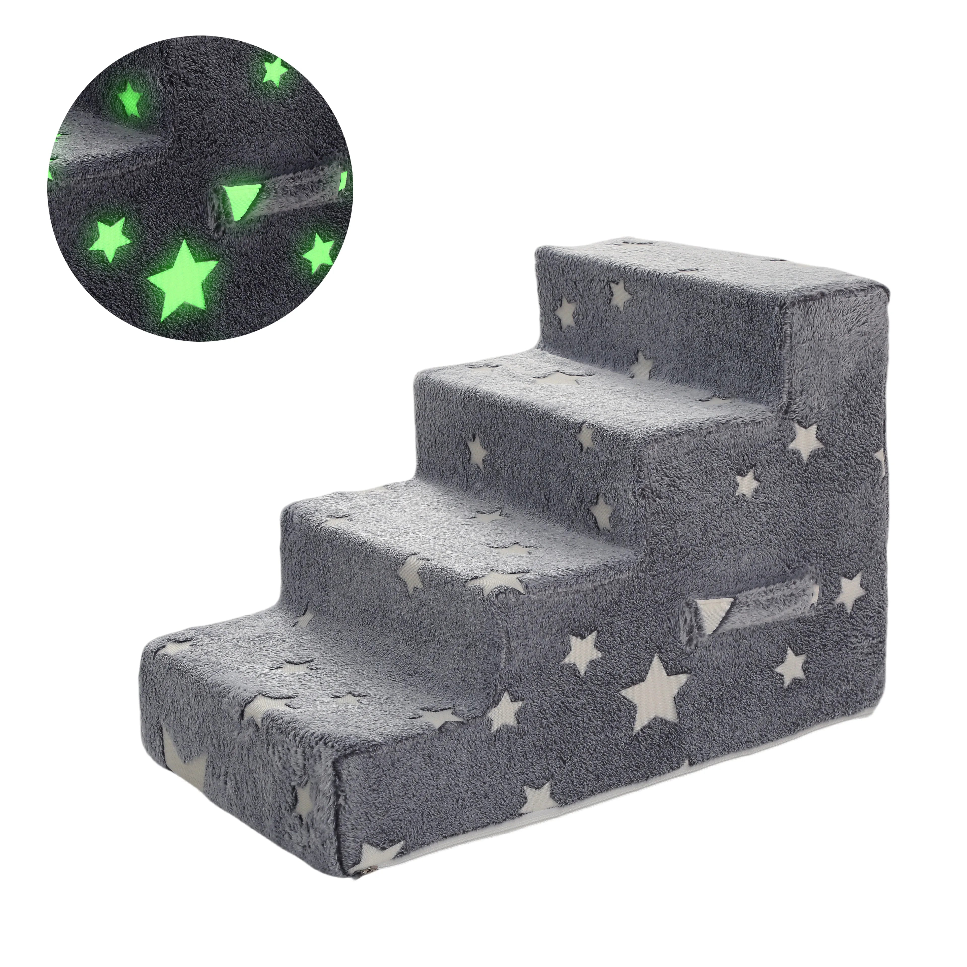 Orthopedic Foam Dog Stairs for Dachshunds | Soft Pet Steps for Beds, Sofas & Easy Joint Support