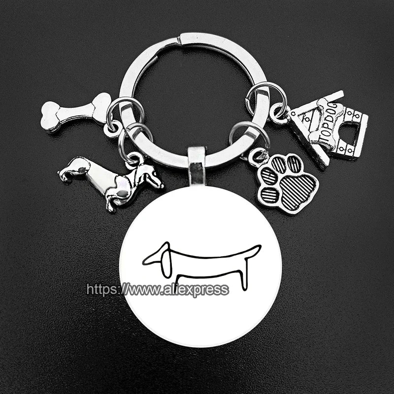 I Love My Dachshund™ Keychain – The Perfect Everyday Gift for Sausage Dog Lovers