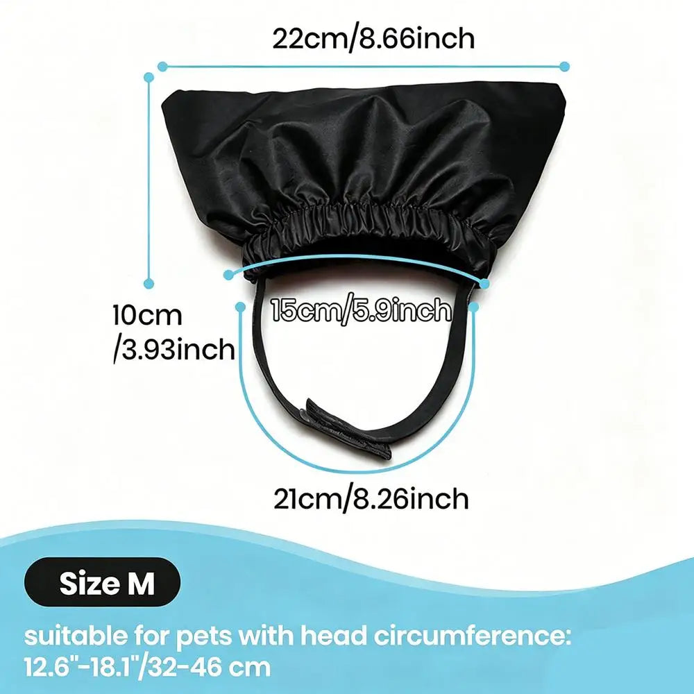 DryEars™ for Dachshunds – Waterproof Bath Cap for Stress-Free Grooming & Ear Protection