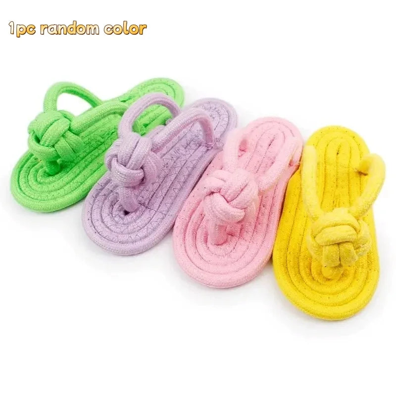 Dachshund Rope Slipper™ | Tough Chew Toy for Healthy Teeth & Endless Play