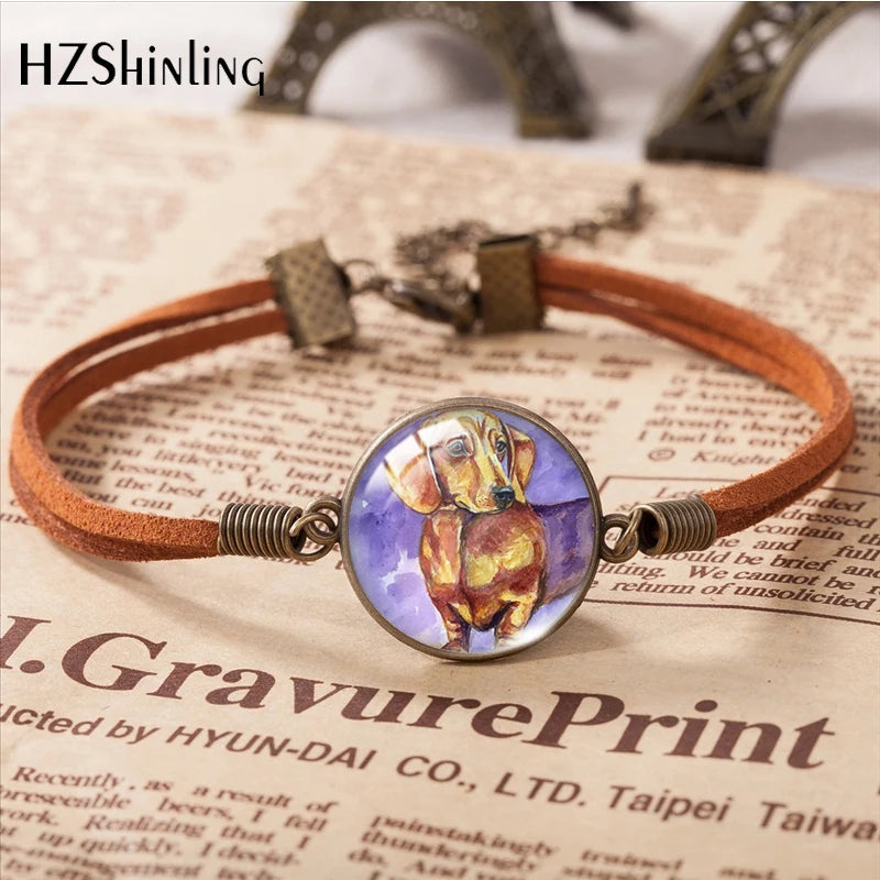 Doxie Charm™ Bracelet | Elegant Dachshund Bracelet for Dog Lovers