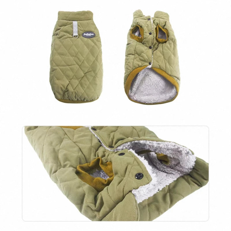 Dachshund NordicShield™ Jumpsuit – Premium Fleece Winter Coat for Sausage Dogs