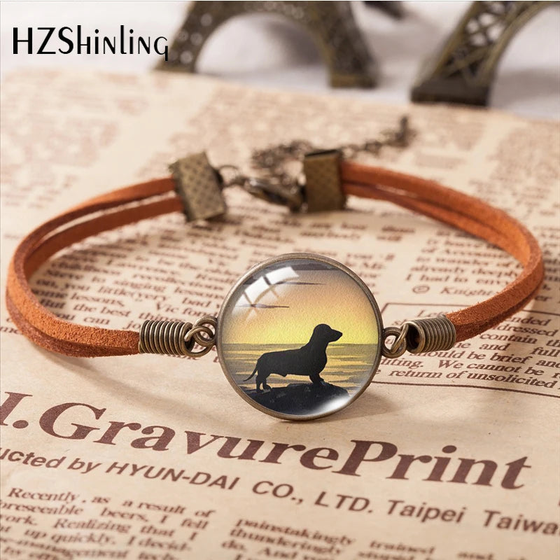 Doxie Charm™ Bracelet | Elegant Dachshund Bracelet for Dog Lovers