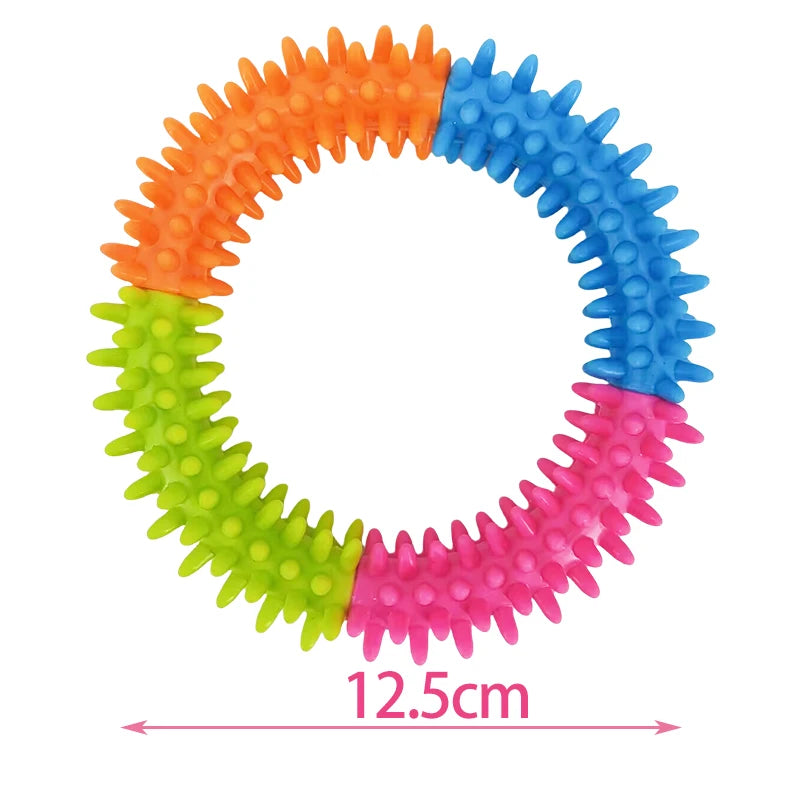 Dachshund Chew Ring Toy – Interactive Flying Disc & Dental Cleaning Toy for Happy Sausage Dogs