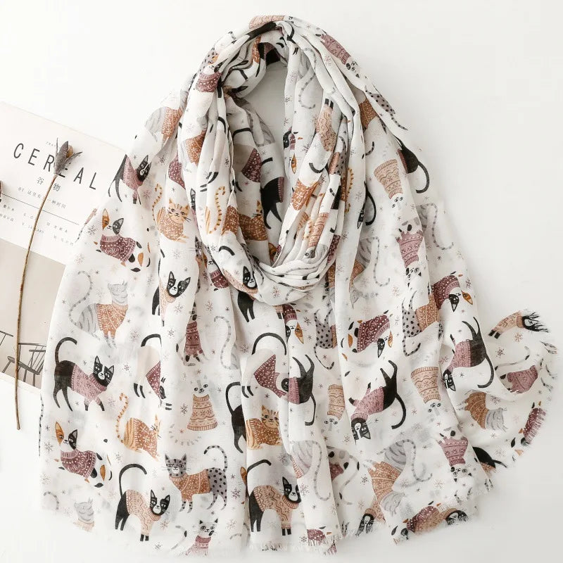 Dachshund Elegance Scarf™ – Luxury Sausage Dog Shawl for Stylish Dachshund Lovers