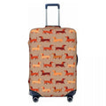 Dachshund Adventure™ Suitcase Cover – Travel the World with Your Favorite Breed