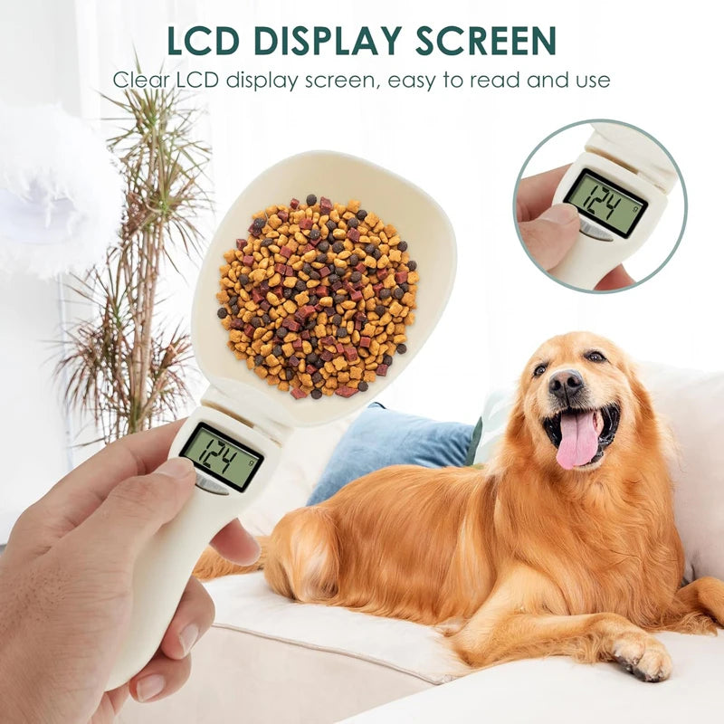 Digital Food Measuring Scoop for Dachshunds | Precision Portion Scale for Healthy Feeding